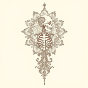 Indian Skeleton Tattoo