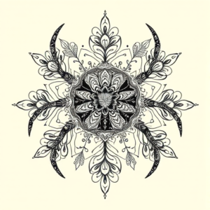 Indian Spider Tattoo