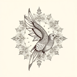 Indian Swallow Tattoo