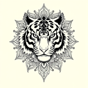 Indian Tiger Tattoo