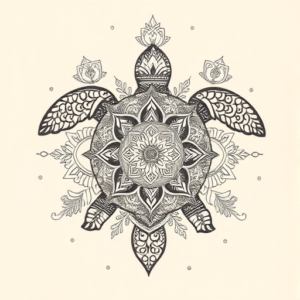 Indian Turtle Tattoo