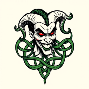 Irish Joker Tattoo