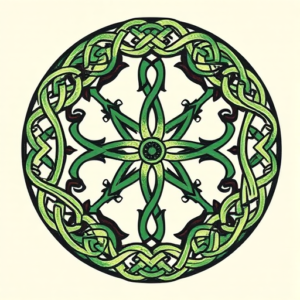 Irish Poseidon Tattoo