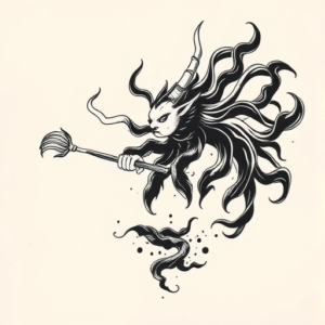 Japanese Aquarius Tattoo