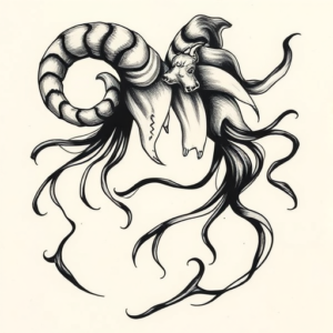 Japanese Aries Tattoo