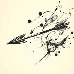 Japanese Arrow Tattoo