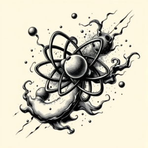 Japanese Atomic Tattoo