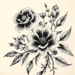 Japanese Botanical Tattoo