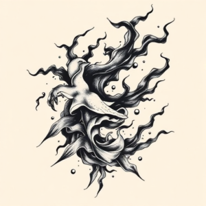 Japanese Card Tattoo