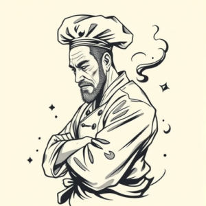 Japanese Chef Tattoo