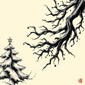 Japanese Christmas Tattoo