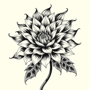 Japanese Chrysanthemum Tattoo