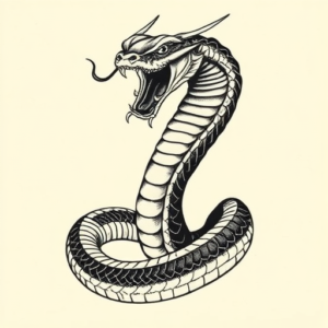 Japanese Cobra Tattoo
