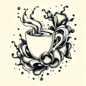 Japanese Coffee Tattoo