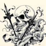 Japanese Death Tattoo