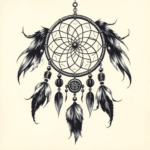 Japanese Dreamcatcher Tattoo