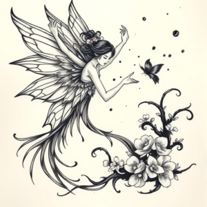 Japanese Fairy Tattoo