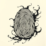 Japanese Fingerprint Tattoo