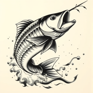 Japanese Fishing Tattoo