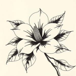 Japanese Gardenia Tattoo