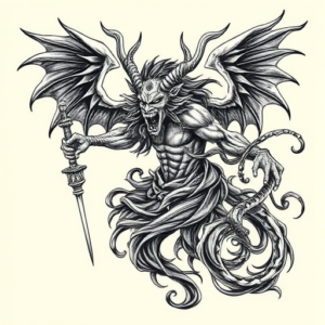 Japanese Hecate Tattoo