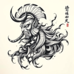 Japanese Horus Tattoo