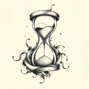 Japanese Hourglass Tattoo