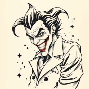 Japanese Joker Tattoo