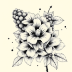 Japanese Lilac Tattoo