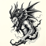 Japanese Lucifer Tattoo