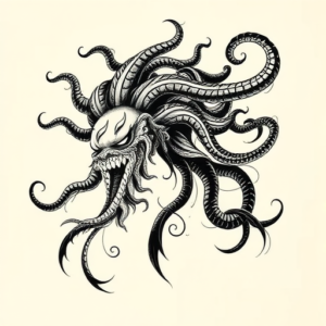 Japanese Medusa Tattoo