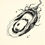 Japanese Oyster Tattoo