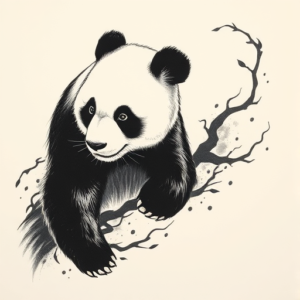 Japanese Panda Tattoo