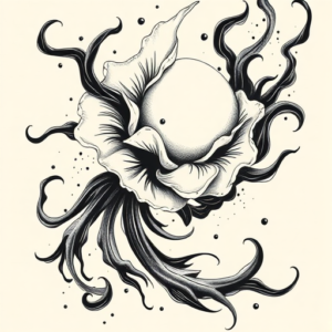 Japanese Pearl Tattoo