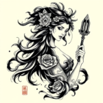 Japanese Persephone Tattoo
