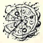 Japanese Pizza Tattoo