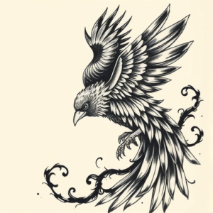 Japanese Quetzal Tattoo