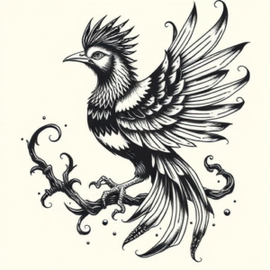 Japanese Quetzal Tattoo