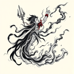 Japanese Shiva Tattoo