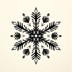 Japanese Snowflake Tattoo