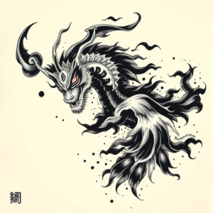 Japanese Stamp Tattoo