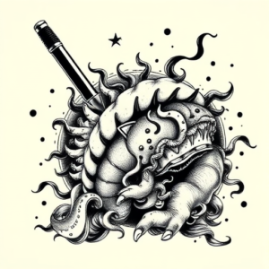 Japanese Taco Tattoo