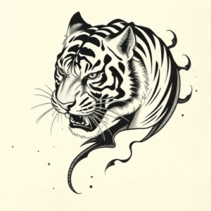 Japanese Tiger Tattoo
