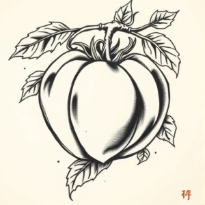 Japanese Tomato Tattoo