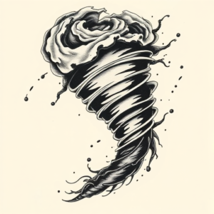 Japanese Tornado Tattoo