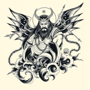 Japanese Trinity Tattoo