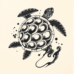 Japanese Turtle Tattoo