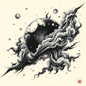 Japanese Universe Tattoo