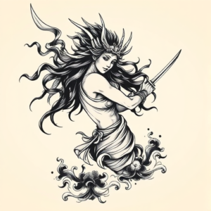 Japanese Valkyrie Tattoo