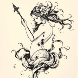 Japanese Venus Tattoo